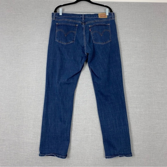 Levi's Classic Straight Blue Jeans Sz 14 - Picture 3 of 13